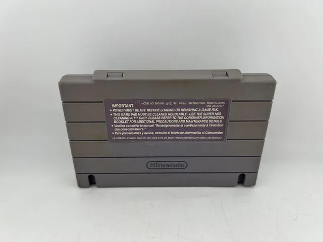WWF Super Wrestlemania Super Nintendo Snes