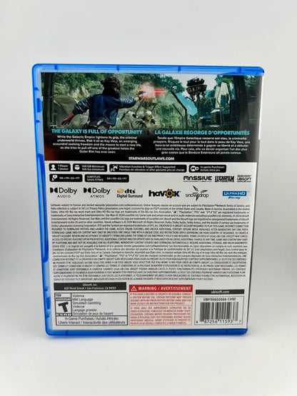 Star Wars Outlaws Playstation 5 PS5