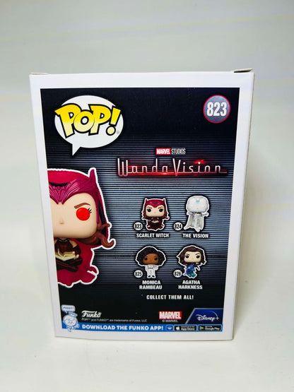 FUNKO POP SCARLET WITCH #823 GLOW IN THE DARK Entertainment Earth exclusive - jeux video game-x