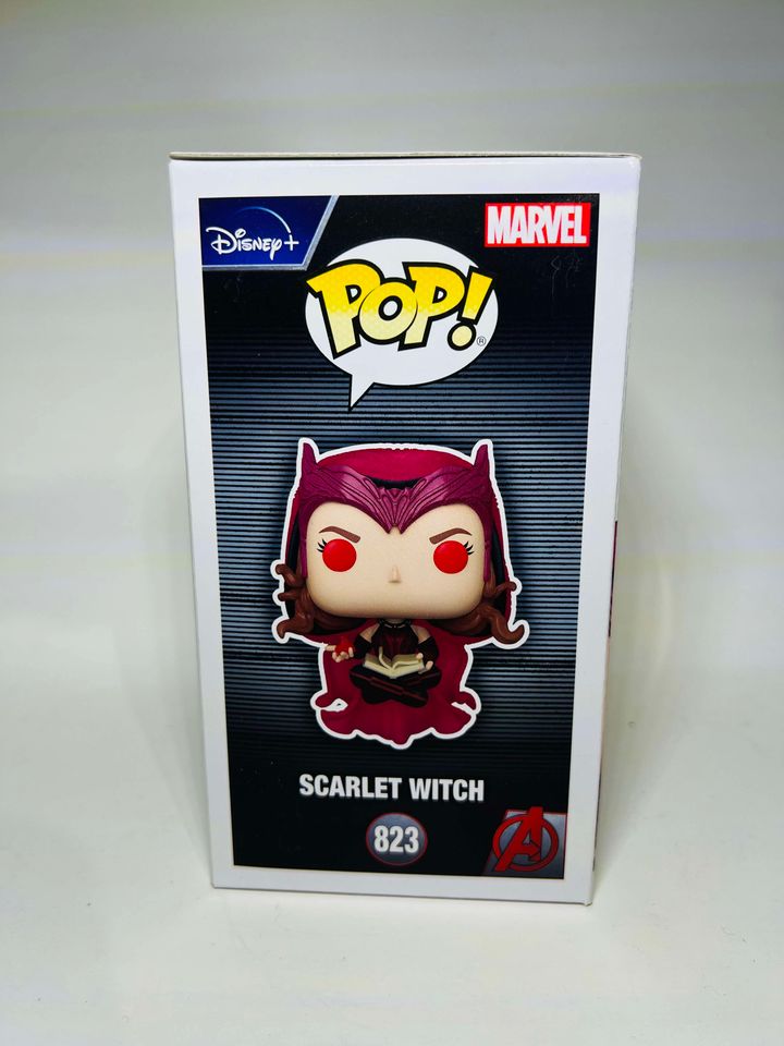 FUNKO POP SCARLET WITCH #823 GLOW IN THE DARK Entertainment Earth exclusive - jeux video game-x