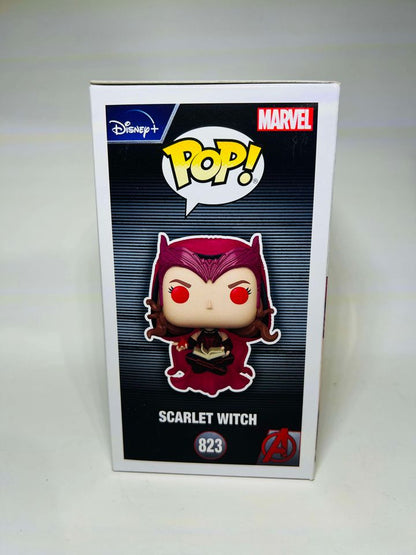 FUNKO POP SCARLET WITCH #823 GLOW IN THE DARK Entertainment Earth exclusive - jeux video game-x