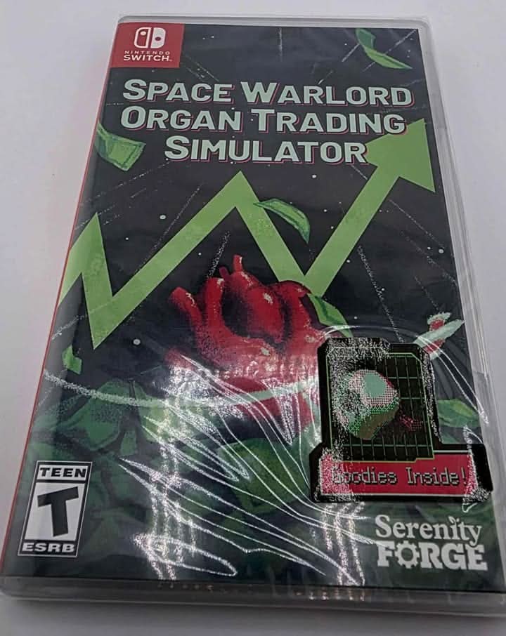 Space Warlord Organ Trading Simulator Nintendo Switch bandai namco
