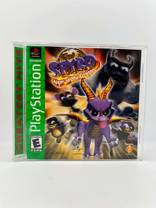 Spyro Year of the Dragon Greatest Hits Playstation PS1