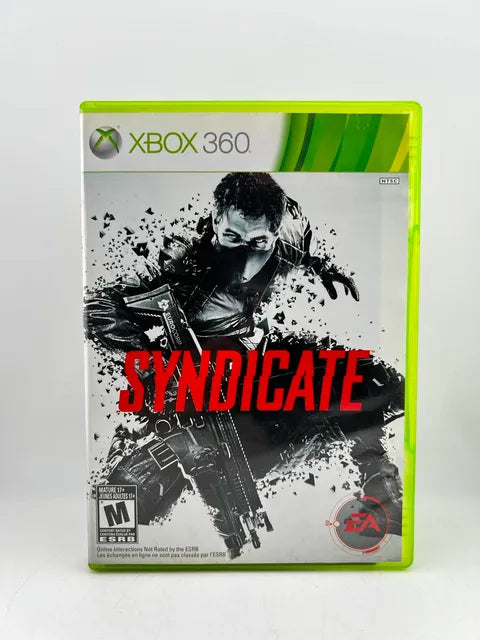 Syndicate Xbox 360 X360