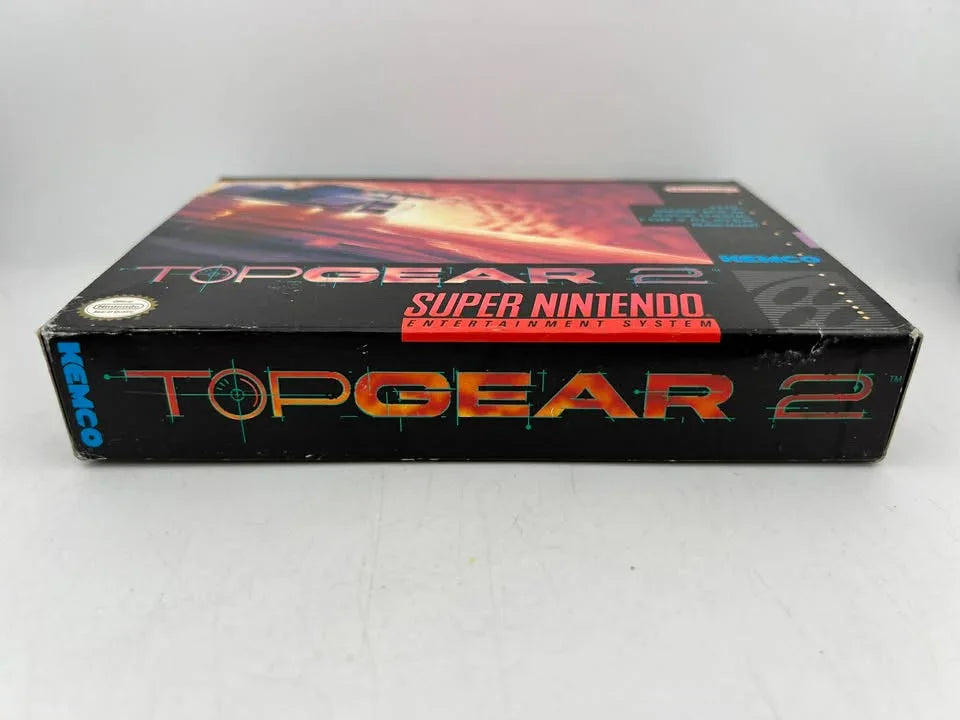 Top Gear 2 Super Nintendo Snes