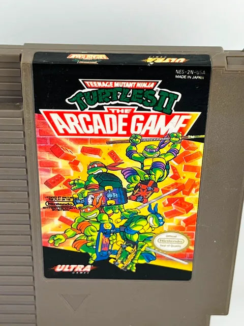 Teenage Mutant Ninja Turtles  II 2 The Arcade Game Nintendo Nes