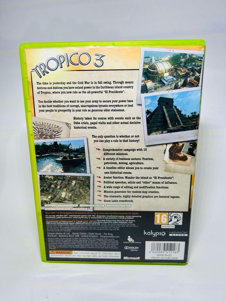 TROPICO 3 PAL IMPORT JX360 - jeux video game-x