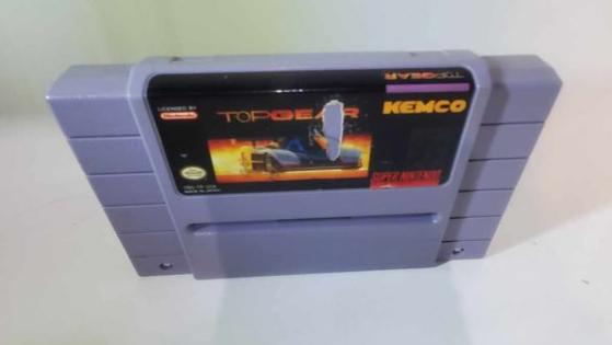 TOP GEAR EN BOITE SUPER NINTENDO SNES - jeux video game-x