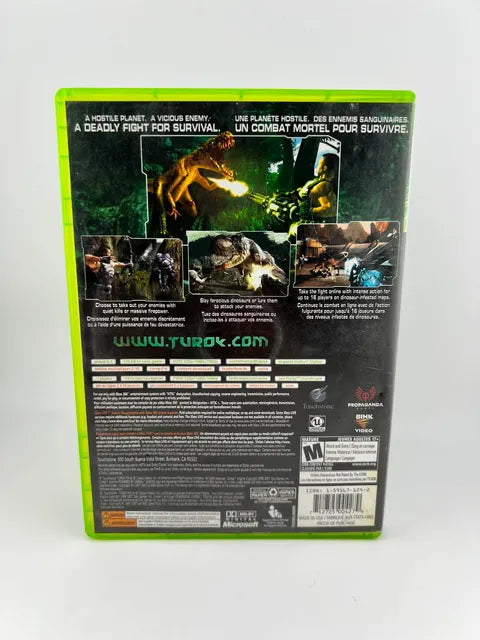 Turok Xbox 360 X360