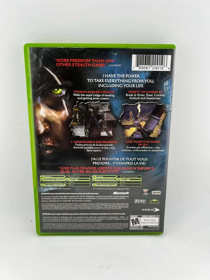 Thief: Deadly Shadows Xbox