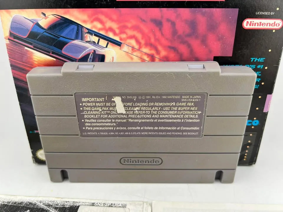 Top Gear 2 Super Nintendo Snes