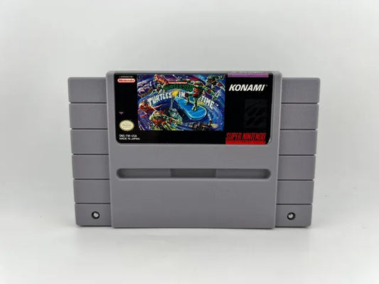 Teenage Mutant Ninja Turtles IV 4 Turtles in Time Super Nintendo SNES