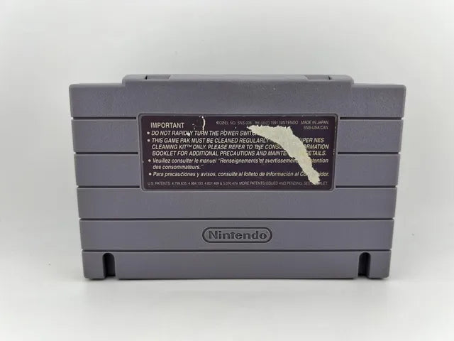 Teenage Mutant Ninja Turtles IV 4 Turtles in Time Super Nintendo SNES