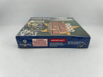 Texas Hold Em Poker Game Boy Advance GBA