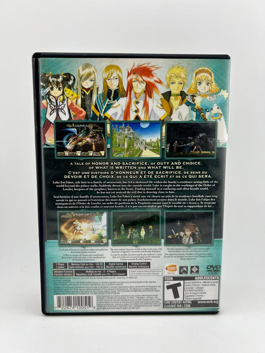 Tales of the Abyss Playstation 2 PS2