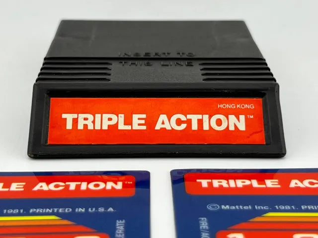 Triple Action Intellivision Intel