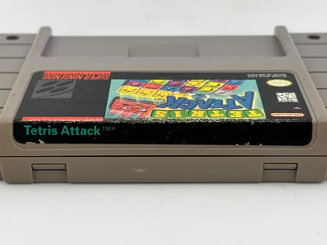 Tetris Attack Super Nintendo SNES