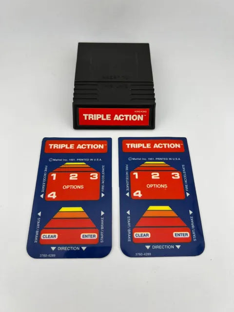 Triple Action Intellivision Intel