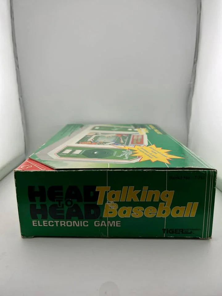 Console Head to Head Talking Baseball Electronic Game Tiger Electronics