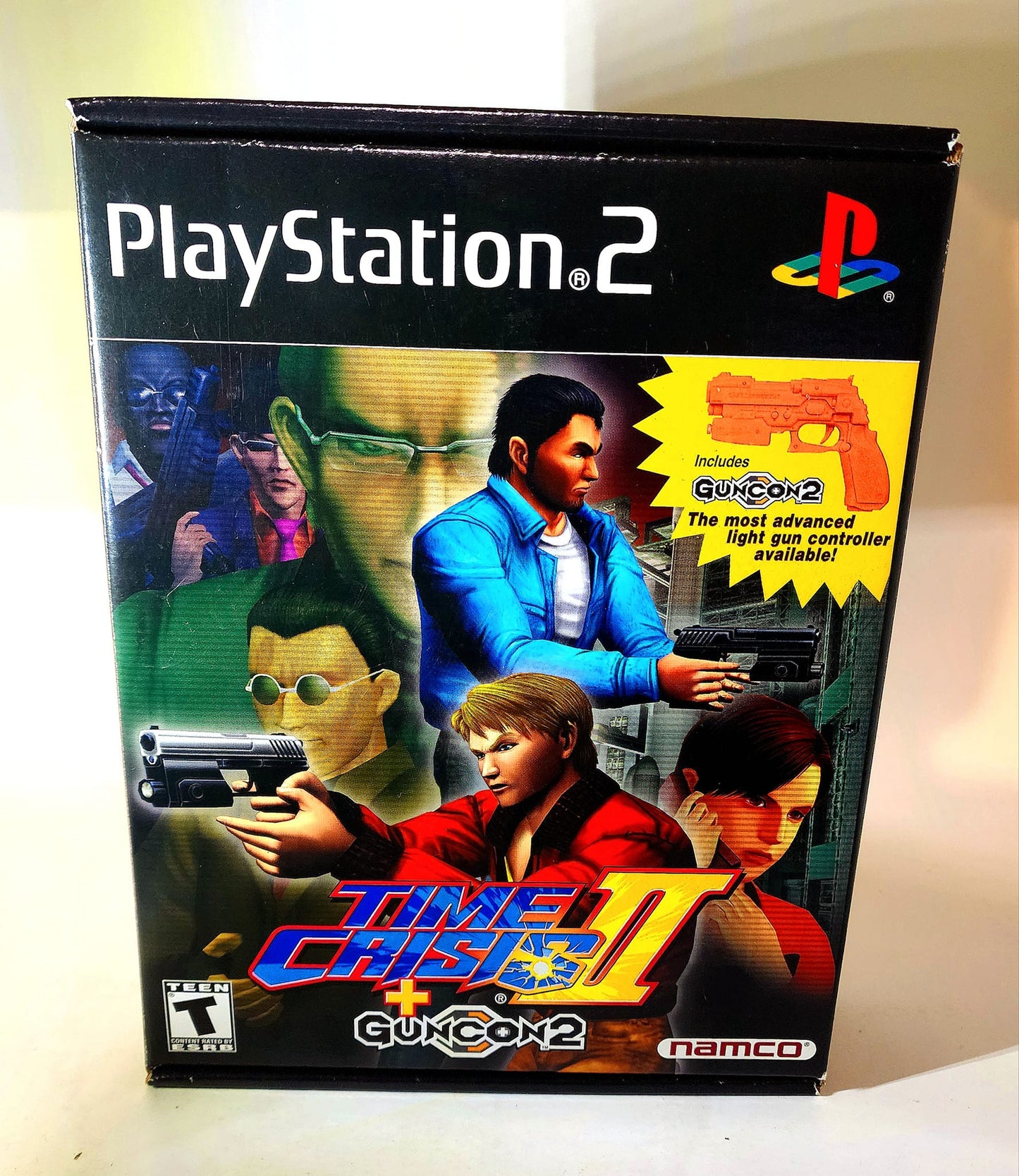 TIME CRISIS II 2 GUN BUNDLE PLAYSTATION 2 PS2 - jeux video game-x