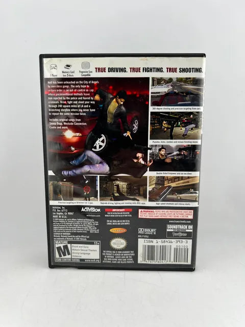 True Crime Streets Of La Nintendo Gamecube NGC