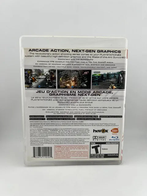 Time Crisis 4 Playstation 3 PS3