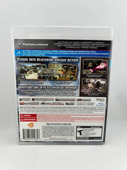 Time Crisis: Razing Storm Playstation 3 PS3