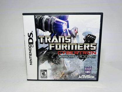 TRANSFORMERS: WAR FOR CYBERTRON DECEPTICONS NINTENDO DS - jeux video game-x