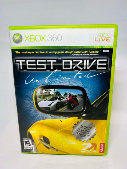 TEST DRIVE UNLIMITED TDU XBOX 360 X360 - jeux video game-x