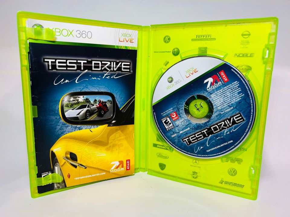 TEST DRIVE UNLIMITED TDU XBOX 360 X360 - jeux video game-x