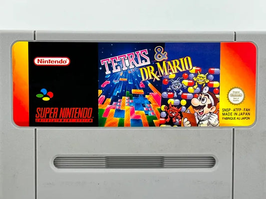 Tetris and Dr. Mario PAL SNPS-ATFP-FAH