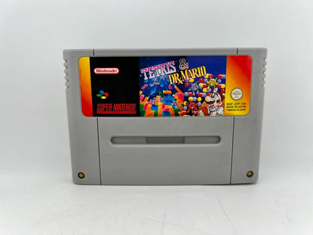 Tetris and Dr. Mario PAL SNPS-ATFP-FAH