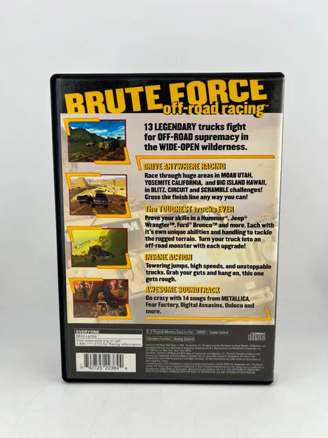 Test Drive Off Road Wide Open Playstation 2 PS2
