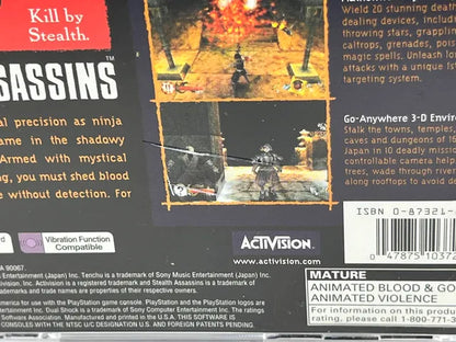 Tenchu: Stealth Assassins Playstation PS1