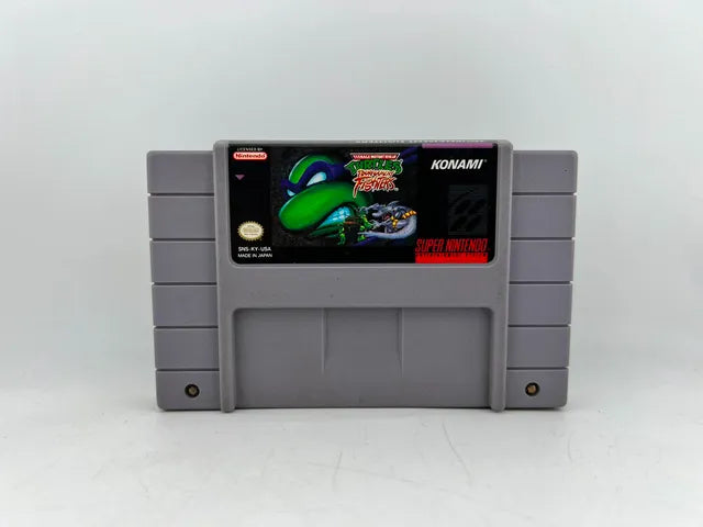 Teenage Mutant Ninja Turtles Tournament Fighters Super Nintendo Snes