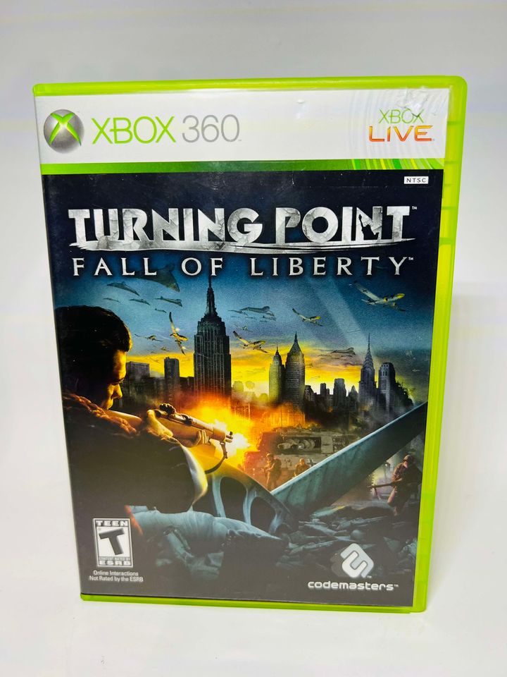 TURNING POINT FALL OF LIBERTY XBOX 360 X360 - jeux video game-x