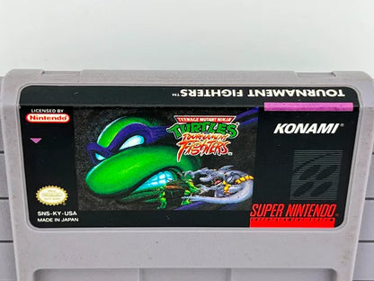 Teenage Mutant Ninja Turtles Tournament Fighters Super Nintendo Snes