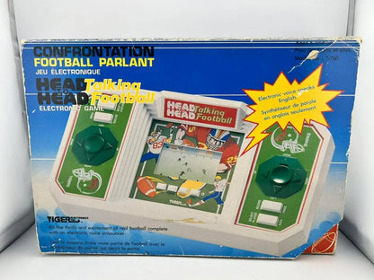 Console Head to Head Talking Football Electronic Game Tiger Electronics