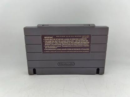 Teenage Mutant Ninja Turtles Tournament Fighters Super Nintendo Snes