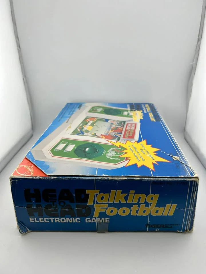 Console Head to Head Talking Football Electronic Game Tiger Electronics