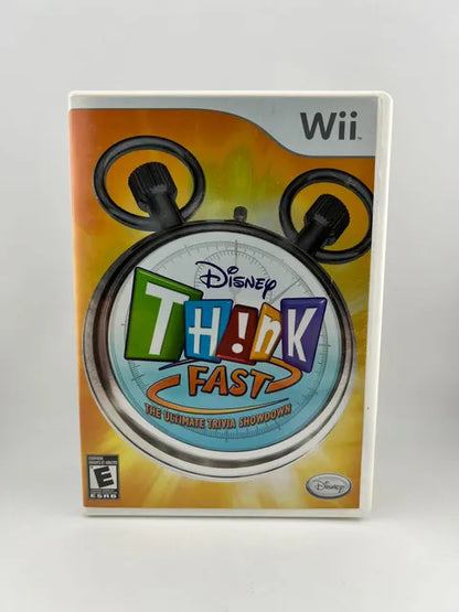 Disney Think Fast  Nintendo WII