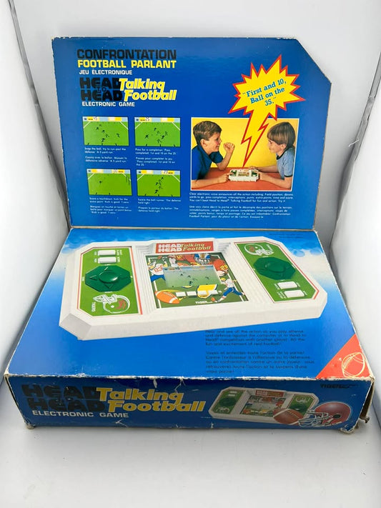 Console Head to Head Talking Football Electronic Game Tiger Electronics