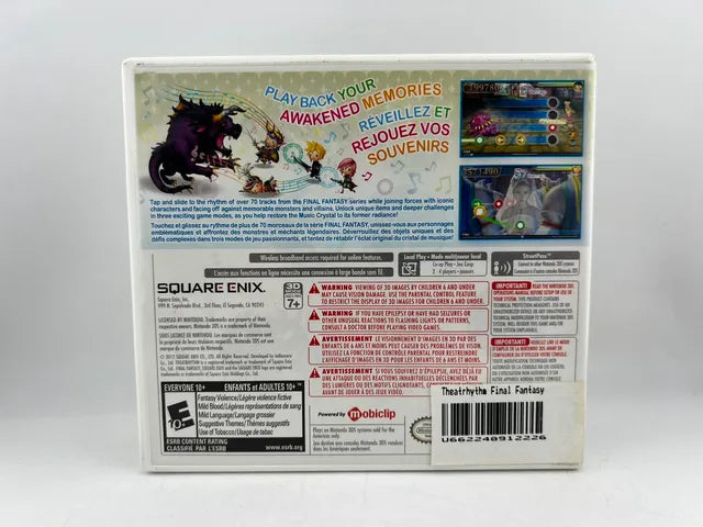 Theatrhythm Final Fantasy Nintendo 3ds