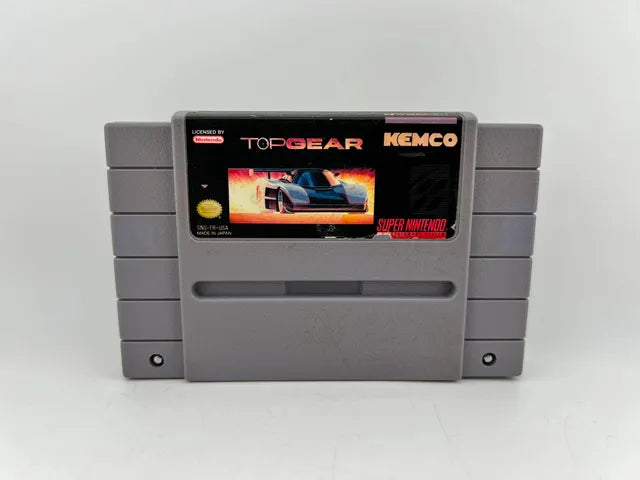 Top Gear Super Nintendo Snes