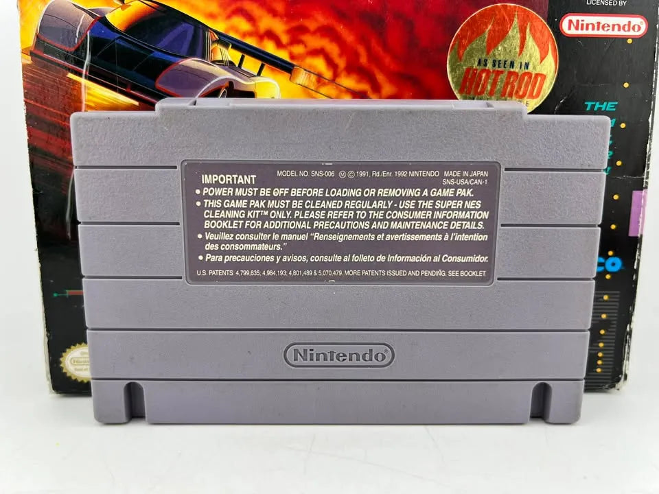 Top Gear 2 Super Nintendo Snes