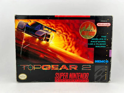 Top Gear 2 Super Nintendo Snes