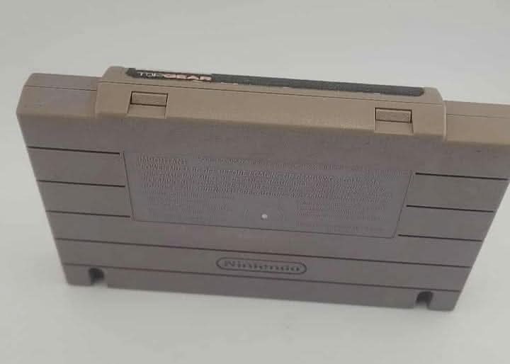 Top Gear Super Nintendo Snes Kemco