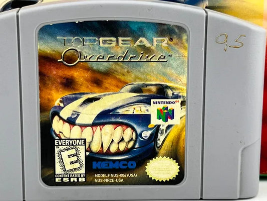 Top Gear Overdrive Nintendo 64 N64