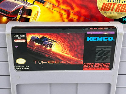 Top Gear 2 Super Nintendo Snes