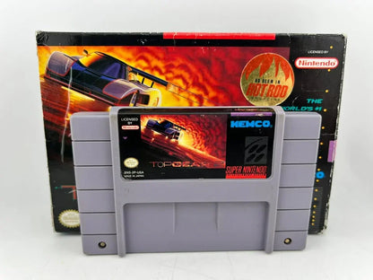 Top Gear 2 Super Nintendo Snes